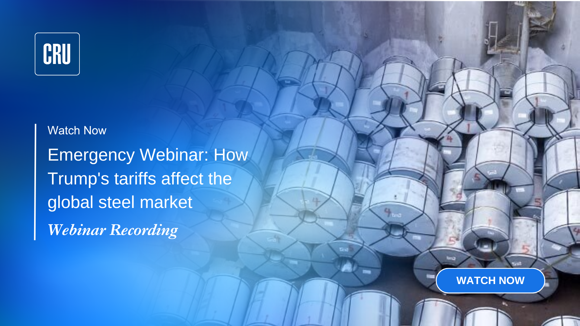 Emergency Webinar: How Trump's tariffs affect the global steel market