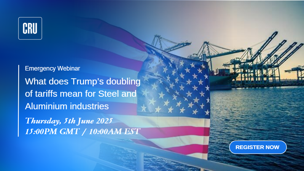 Emergency Webinar: What does Trump's doubling of tariffs mean for aluminium and steel industries?