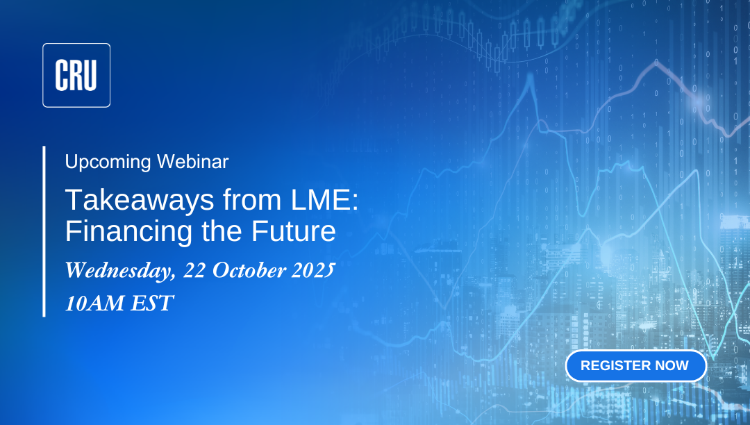 Takeaways from LME Week: Financing the Future