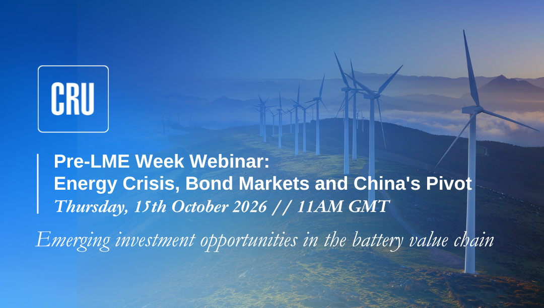 Energy Crisis, Bond Markets and China's Pivot: Navigating Macro Headwinds Ahead of LME Week