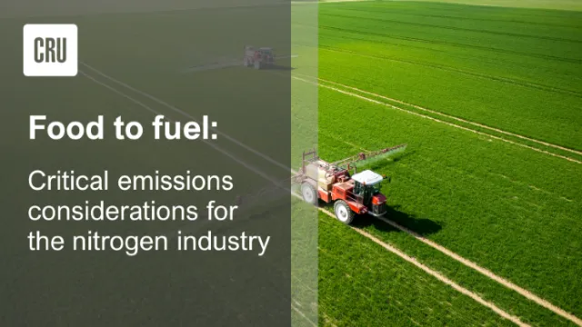 Food to Fuel Critical emissions considerations for the nitrogen industry Image