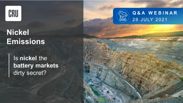 Nickel Emissions Is nickel the battery markets dirty secret Image