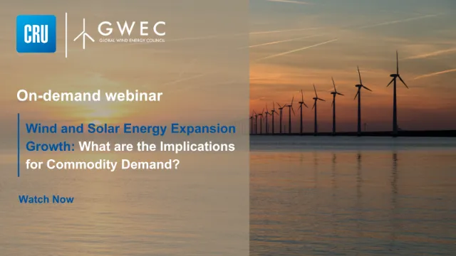 Wind and Solar Energy Expansion Growth Implications for Commodity Demand Image