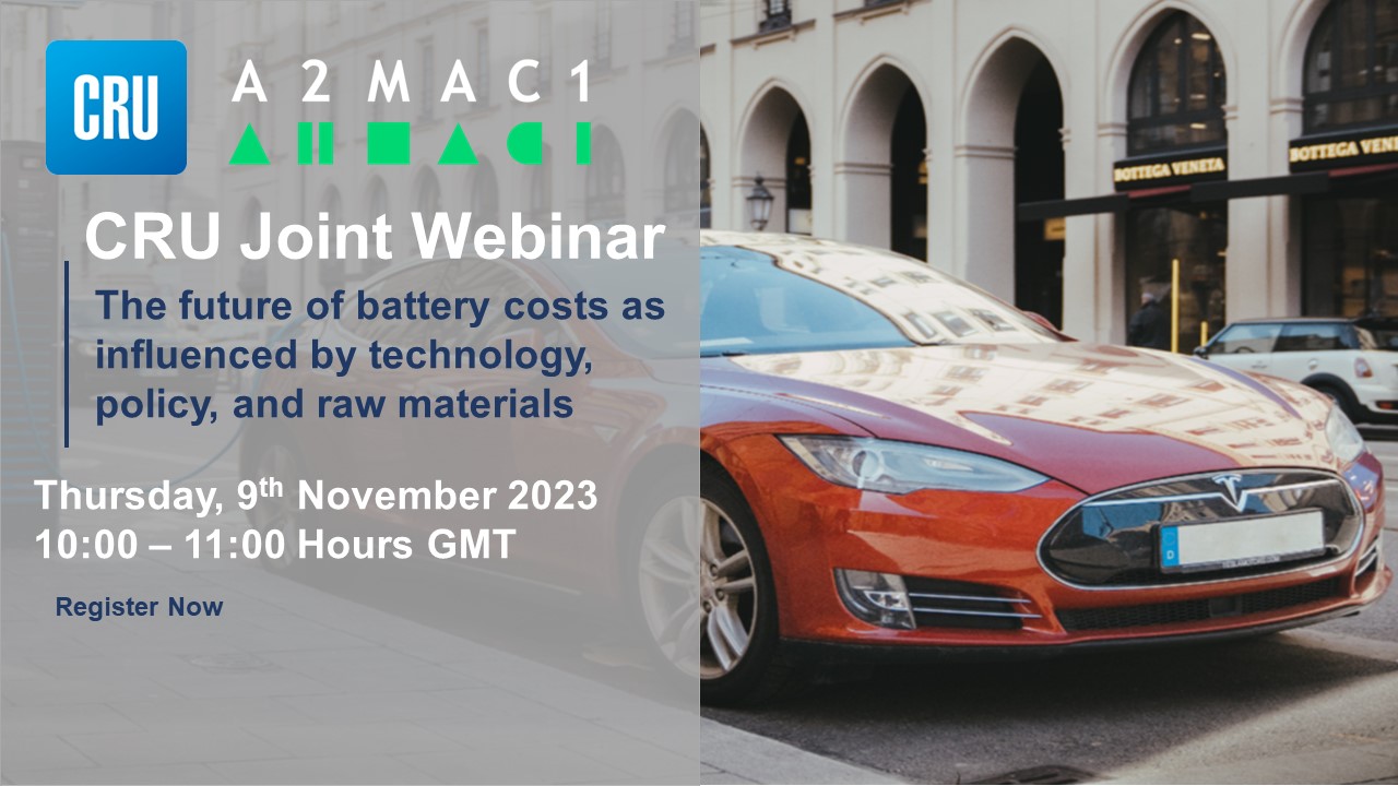 The future of battery costs as influenced by technology, policy, and raw materials Image
