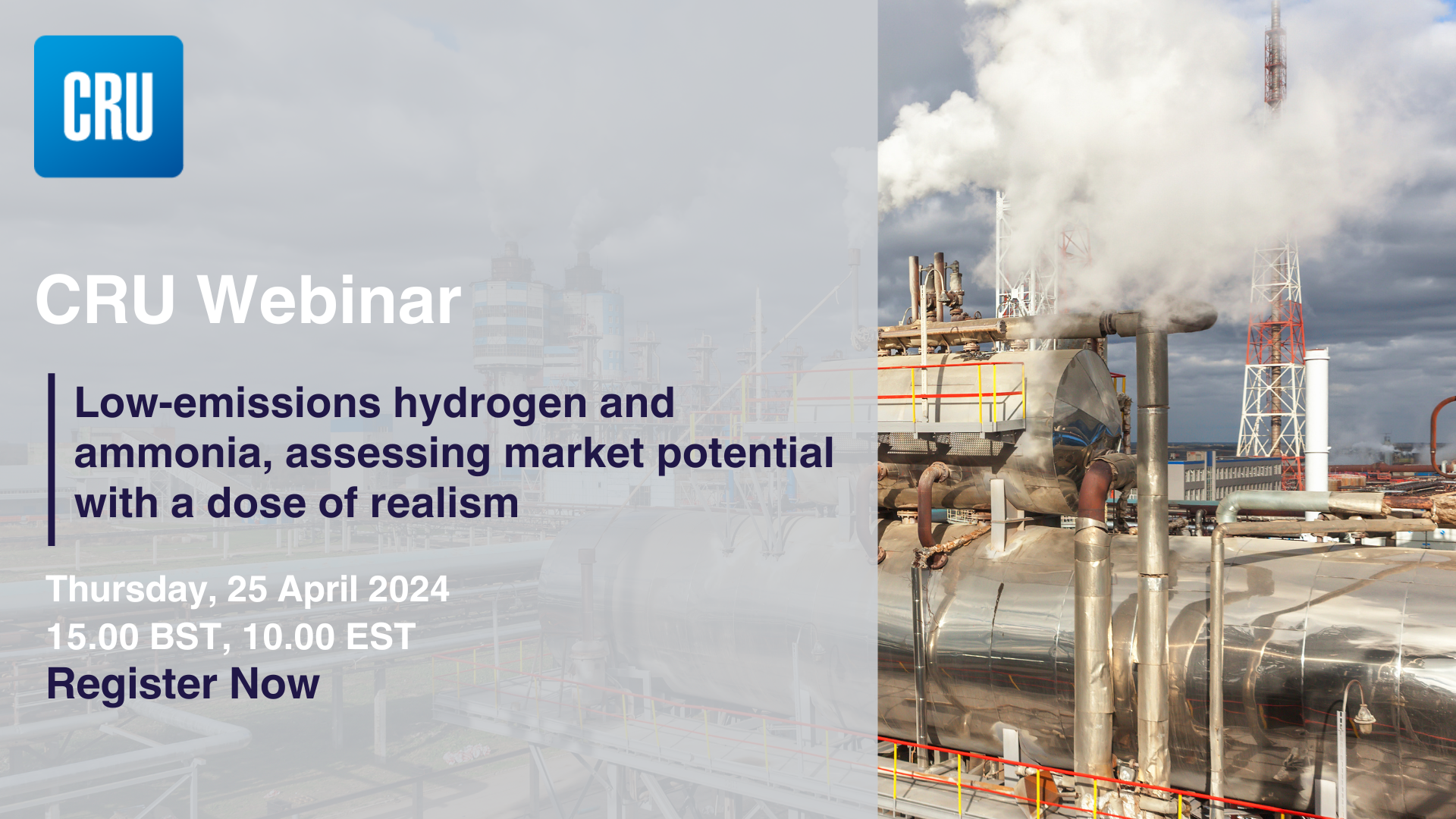 Low-emissions hydrogen and ammonia, assessing market potential Image