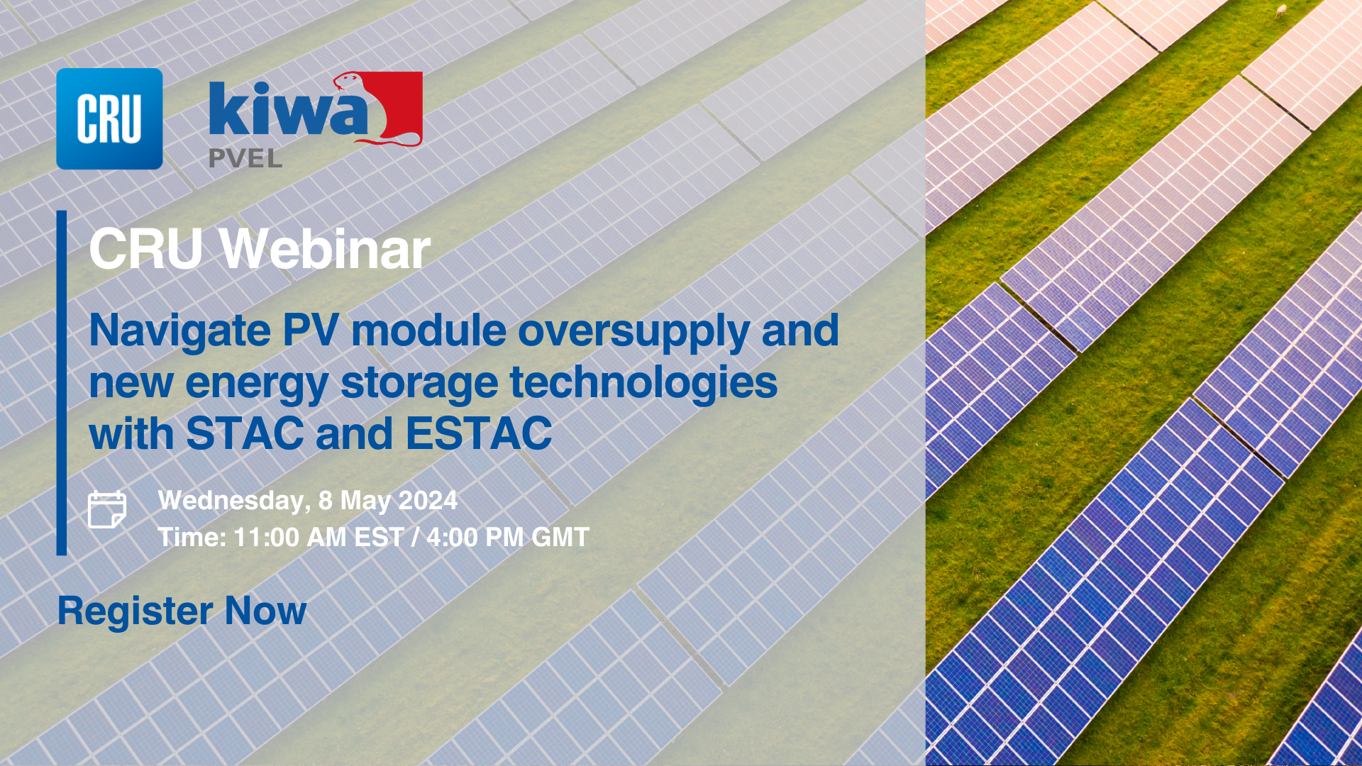 Navigate PV module oversupply and new energy storage technologies with STAC and ESTAC Image